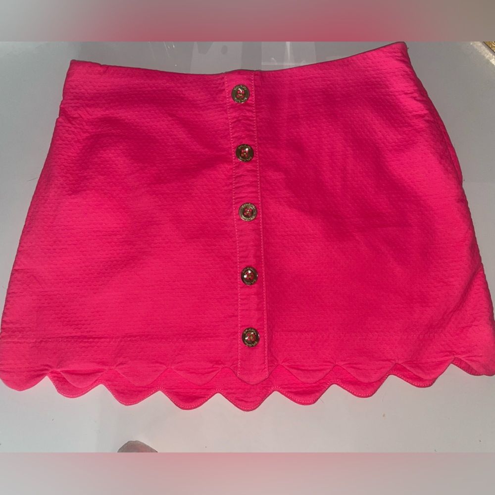 Neon Lilly Pulitzer skort